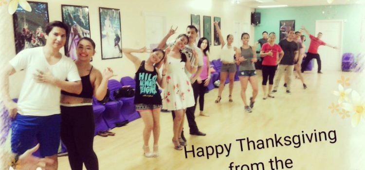 Thanksgiving – The School of Salsa will be closed